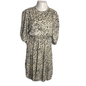 Alexis Petite Womens Vintage 70's 80's Dress Sz 8